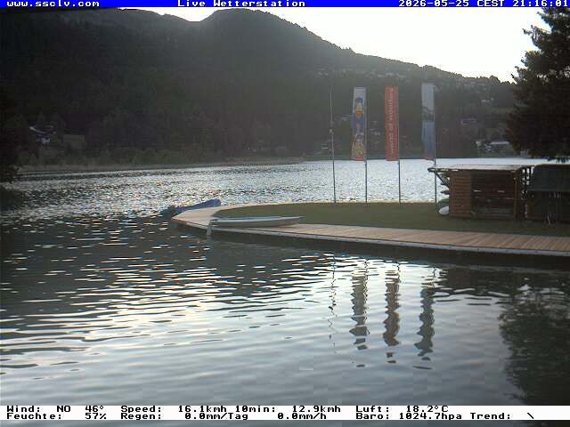 Lenzerheide: Wassersportcenter SSCLV, Heidsee - Valbella