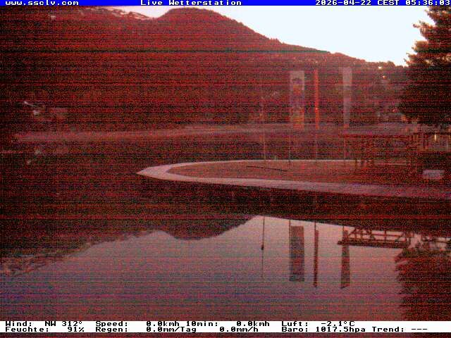 Lenzerheide: Wassersportcenter SSCLV, Heidsee - Valbella