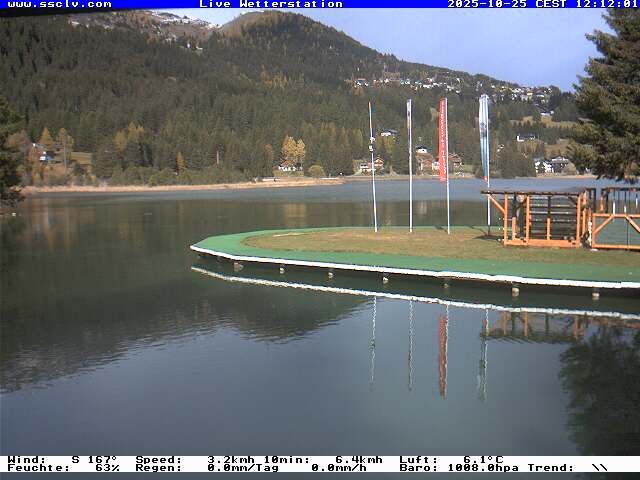 Lenzerheide: Wassersportcenter SSCLV, Heidsee - Valbella