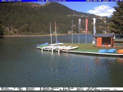 Lenzerheide: Wassersportcenter SSCLV, Heidsee - Valbella