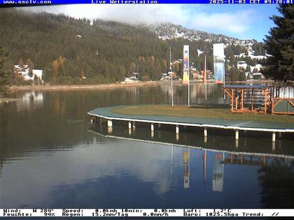 Lenzerheide: Wassersportcenter SSCLV, Heidsee - Valbella