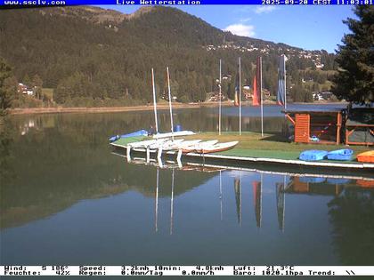 Lenzerheide: Wassersportcenter SSCLV, Heidsee - Valbella