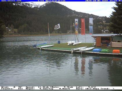 Lenzerheide: Wassersportcenter SSCLV, Heidsee - Valbella