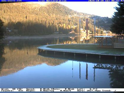 Lenzerheide: Wassersportcenter SSCLV, Heidsee - Valbella