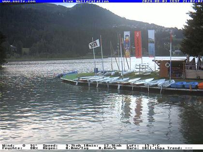 Lenzerheide: Wassersportcenter SSCLV, Heidsee - Valbella