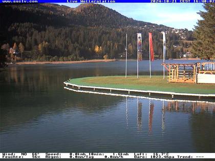 Lenzerheide: Wassersportcenter SSCLV, Heidsee - Valbella