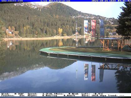 Lenzerheide: Wassersportcenter SSCLV, Heidsee - Valbella