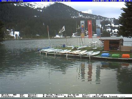 Lenzerheide: Wassersportcenter SSCLV, Heidsee - Valbella