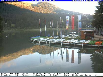 Lenzerheide: Wassersportcenter SSCLV, Heidsee - Valbella