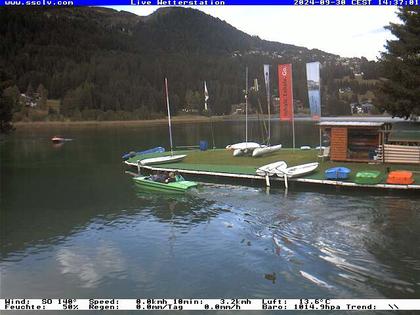 Lenzerheide: Wassersportcenter SSCLV, Heidsee - Valbella