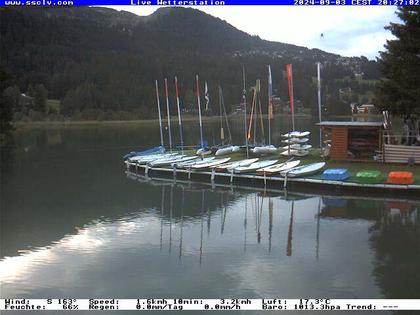 Lenzerheide: Wassersportcenter SSCLV, Heidsee - Valbella