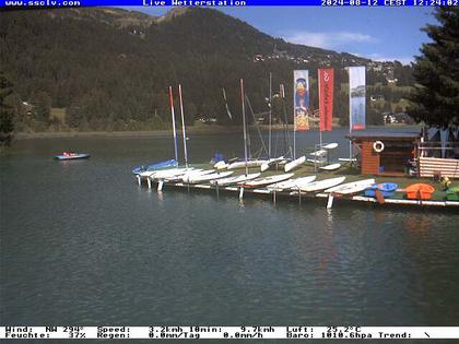 Lenzerheide: Wassersportcenter SSCLV, Heidsee - Valbella