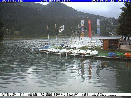 Lenzerheide: Wassersportcenter SSCLV, Heidsee - Valbella