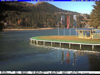 Lenzerheide: Wassersportcenter SSCLV, Heidsee - Valbella