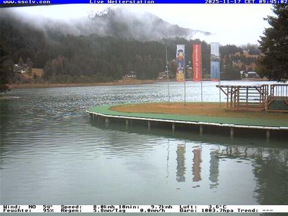 Lenzerheide: Wassersportcenter SSCLV, Heidsee - Valbella