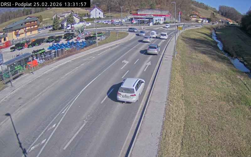 Traffic Cam Podplat: G2-107, Mestinje
