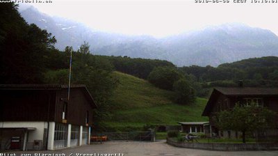 Schwändi: Schwanden Richtigung Westen zum Glärnisch/Vrenelisgärtli