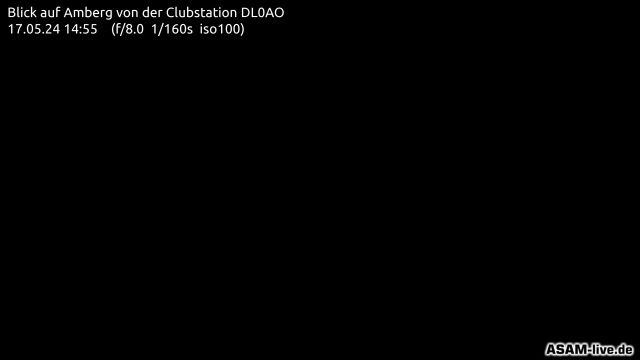 Traffic Cam Amberg: Blick auf - von der Clubstation DL0AO