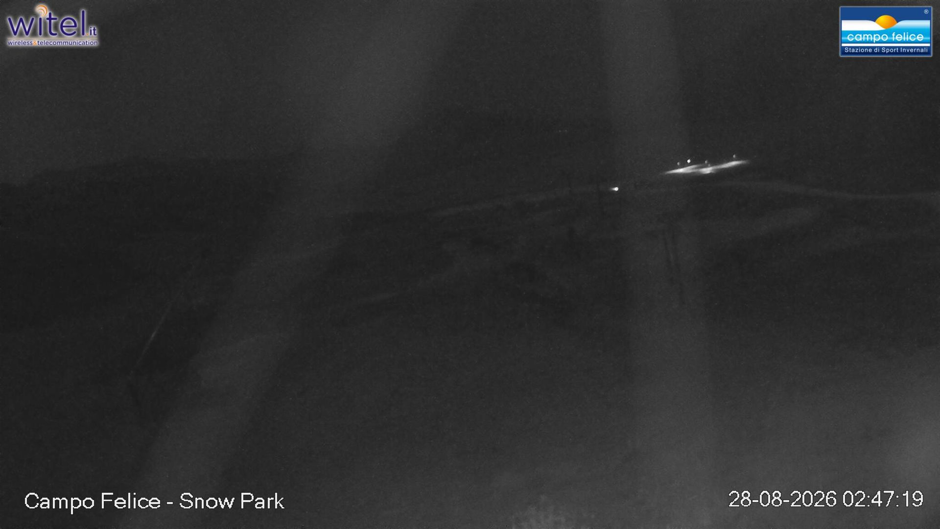 Traffic Cam Rocca di Cambio: Snowpark Campo Felice: Snowpark Campo Felice