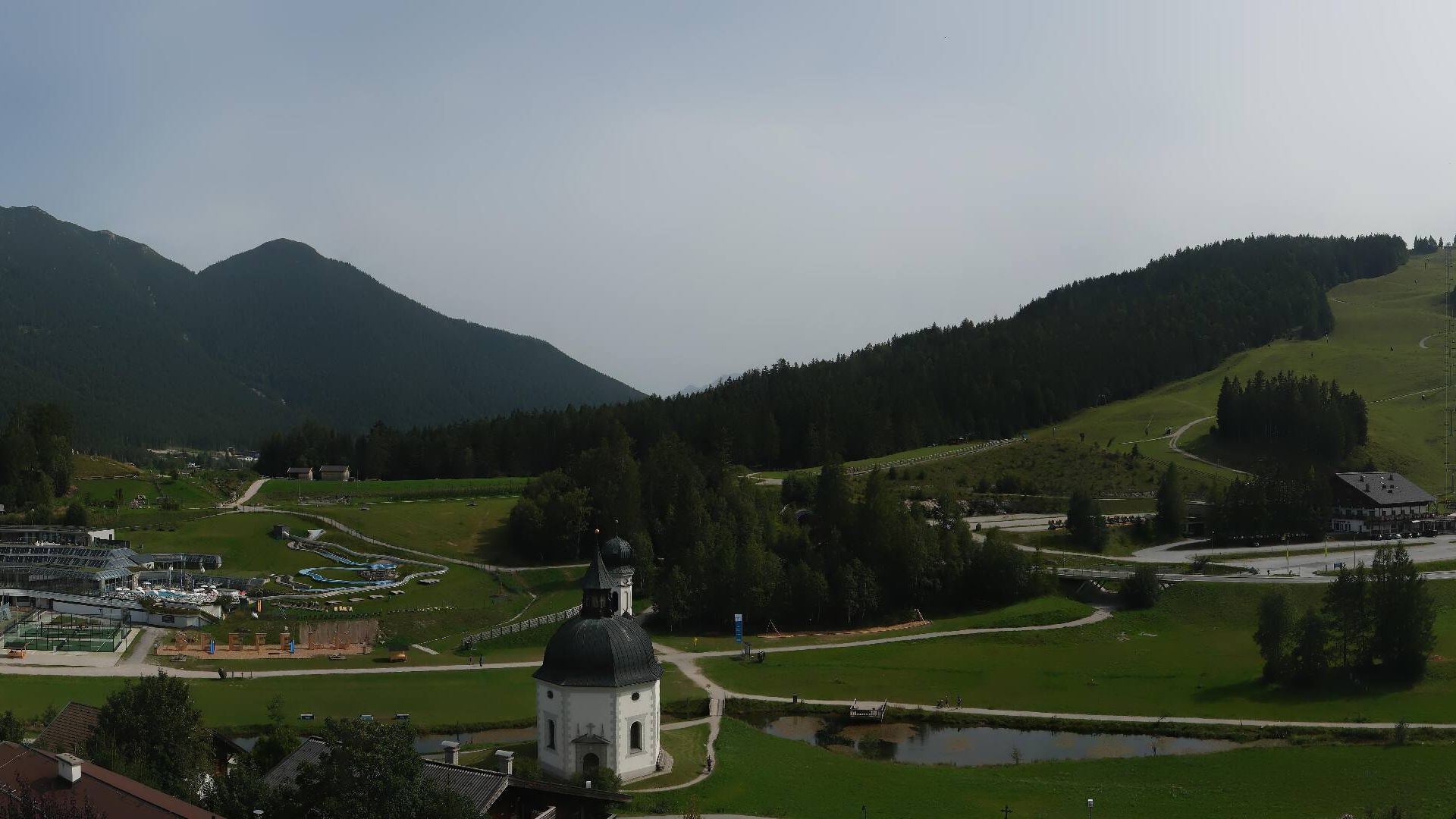 Traffic Cam Steinbach am Attersee: Seefeld - Seekirchl Panorama