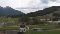 Last daylight view from Seefeld in Tirol