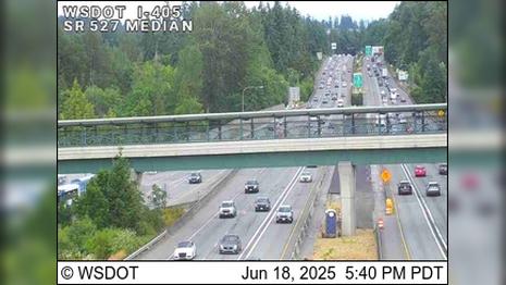 Bothell Traffic: SR 527 Median View Webcam
