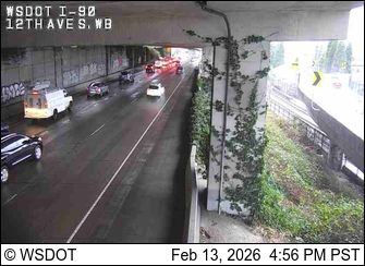 Traffic Cam Seattle: I-90 at MP 2.7: 12th Ave S, WB