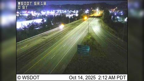 Traffic Cam Auburn: SR 18 at MP 3.6: C St