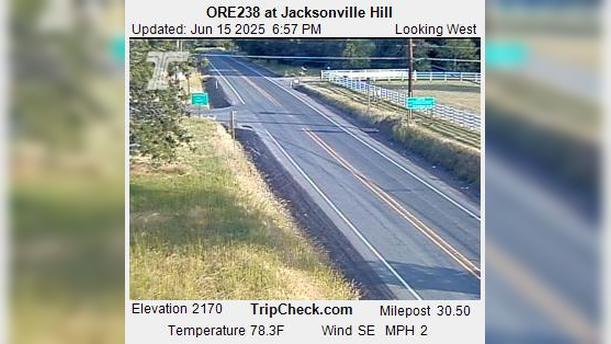 Traffic Cam Jacksonville: ORE238 at - Hill