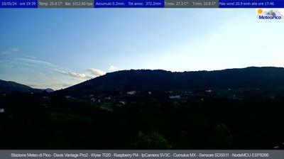 immagine della webcam nei dintorni di Cervaro: webcam Pico