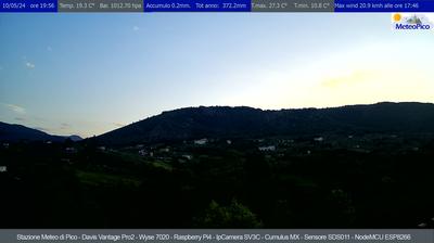 immagine della webcam nei dintorni di Terracina: webcam Pico