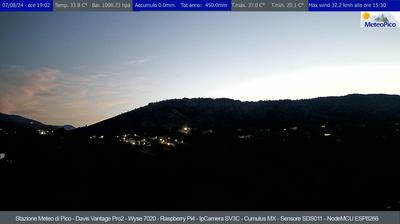 immagine della webcam nei dintorni di Ponza: webcam Pico