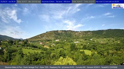 immagine della webcam nei dintorni di Torre di Capovento: webcam Pico