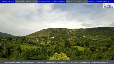 immagine della webcam nei dintorni di San Felice Circeo: webcam Pico