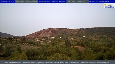 immagine della webcam nei dintorni di Gaeta: webcam Pico