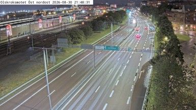 Traffic Cam Gothenburg: Olskroksmotet Ö nordost