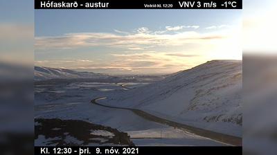 Vue webcam de jour à partir de Djupivogur: Gautavík