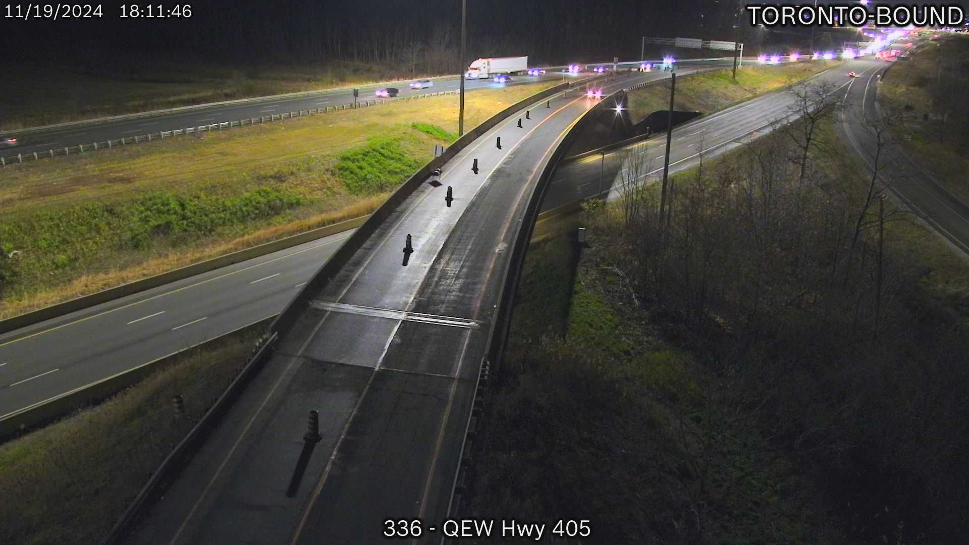 Traffic Cam St. Catharines: QEW HWY 405