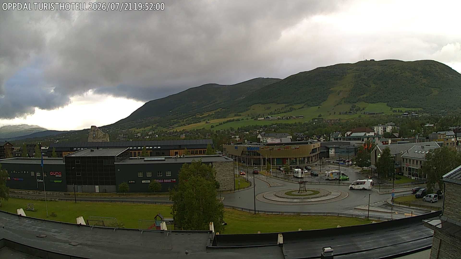 Oppdal på dagtid