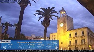 immagine della webcam nei dintorni di Canosa di Puglia: webcam Terlizzi