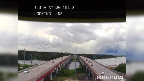 Traffic Cam Lake Monroe: I-4 @ MM 104.3 M