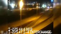 Tampa Heights: I-275 at I-4 Interchange - Attuale