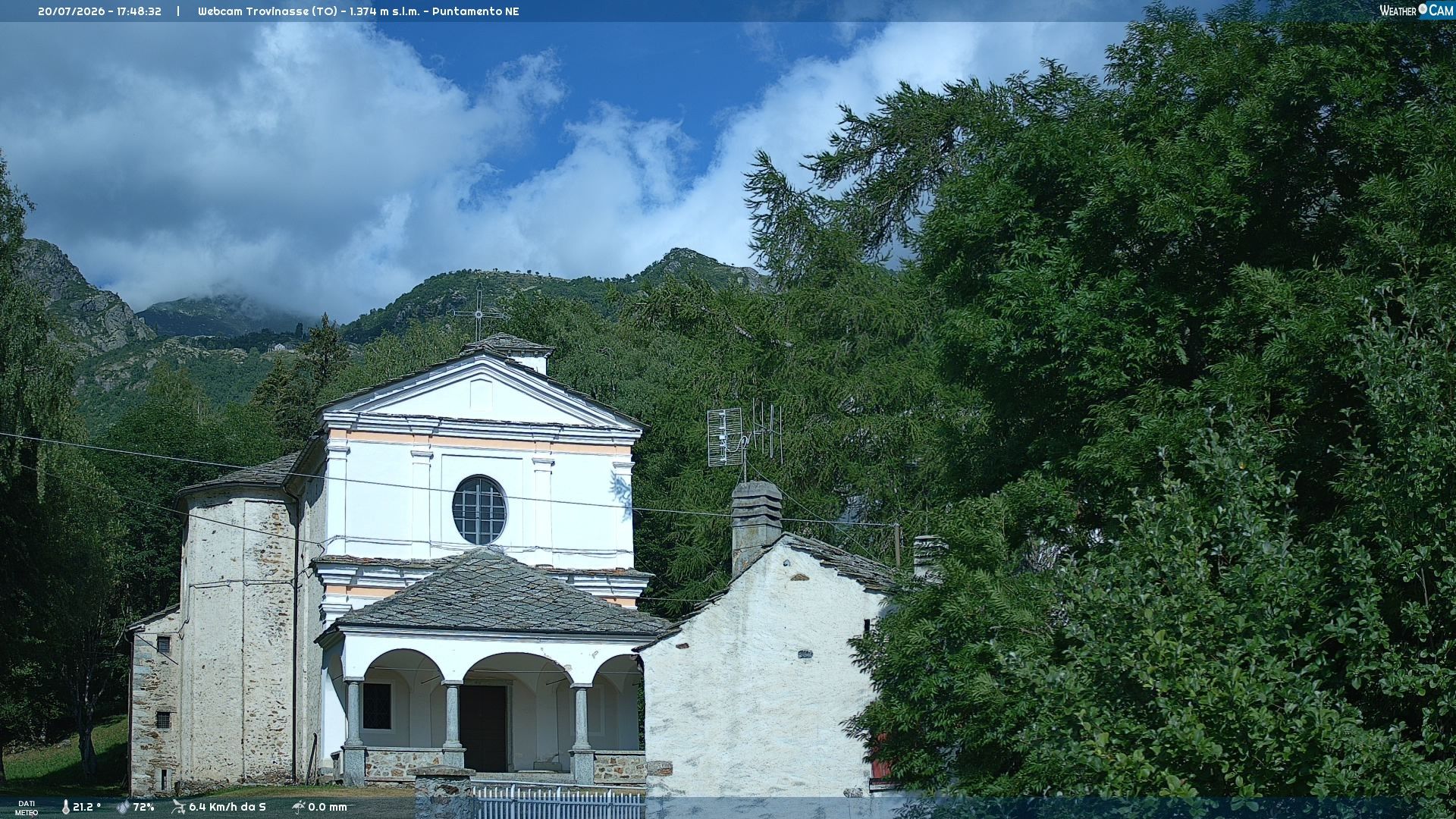 Traffic Cam Settimo Vittone › North-East