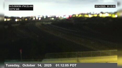 Traffic Cam Newport Beach › South: SR-73 : South of Bison Avenue Overcross B