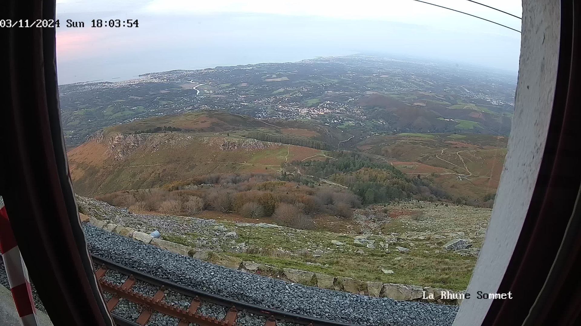 Traffic Cam Urrugne: La Rhune