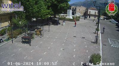 immagine della webcam nei dintorni di Sant'Eufemia a Maiella: webcam Cansano