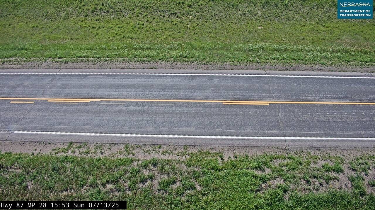 Traffic Cam Sheridan: NE 87: S of Hay Springs: Surface