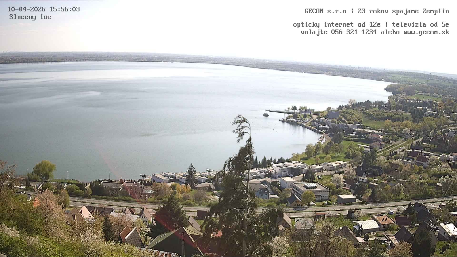 Traffic Cam District of Michalovce › South-West: Zemplínska šírava