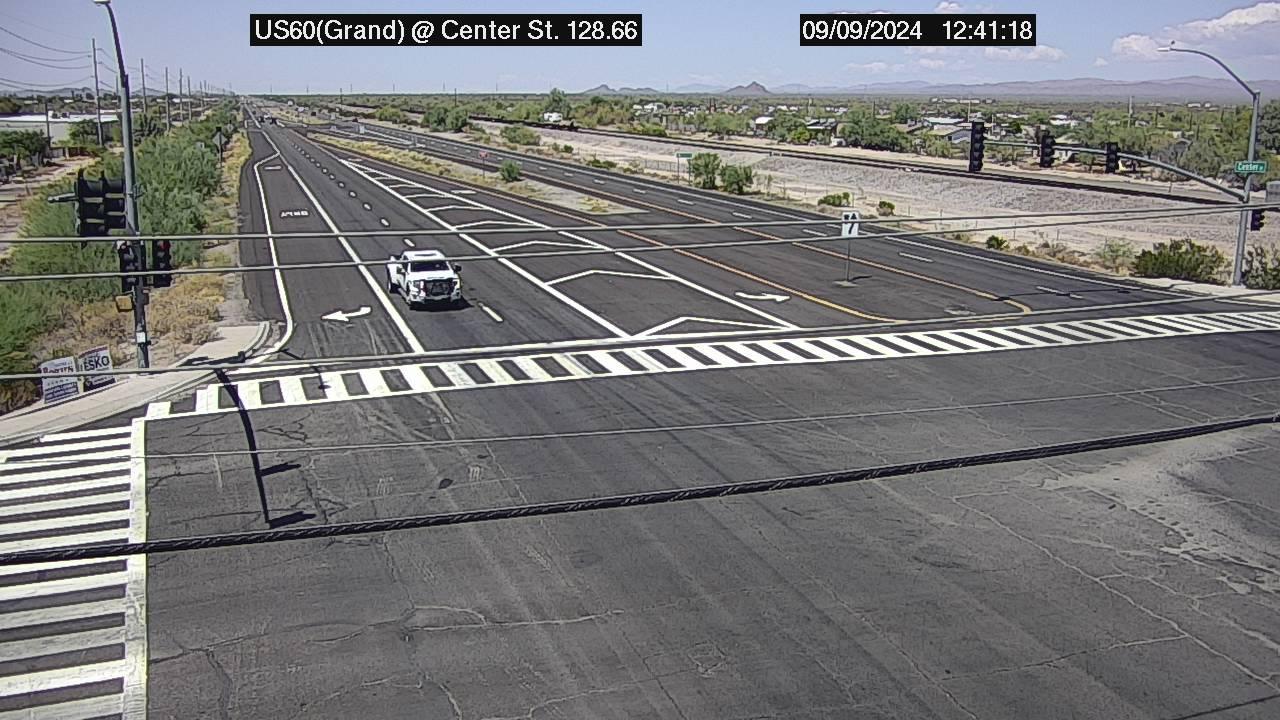 Traffic Cam Wittmann › North: US-60 NB 128.60 @Center Street