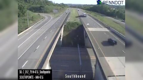 Traffic Cam Cecil Township: I-79 @ EXIT 48 (SOUTHPOINTE/HENDERSONVILLE)